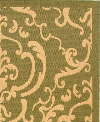 Safavieh Courtyard CY2663 Olive/Natural Area Rug 