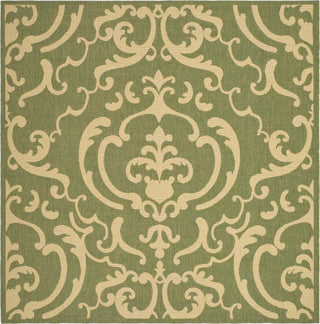 Safavieh Courtyard CY2663 Olive/Natural Area Rug 