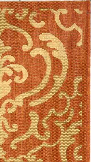 Safavieh Courtyard CY2663 Terracotta/Natural Area Rug 