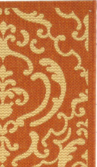 Safavieh Courtyard CY2663 Terracotta/Natural Area Rug 