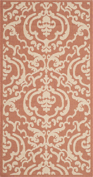 Safavieh Courtyard CY2663 Terracotta/Natural Area Rug 