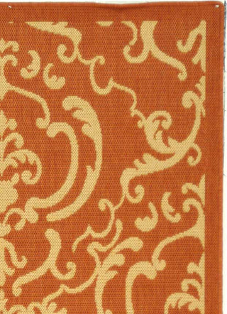 Safavieh Courtyard CY2663 Terracotta/Natural Area Rug 