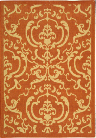 Safavieh Courtyard CY2663 Terracotta/Natural Area Rug 