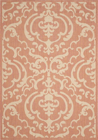 Safavieh Courtyard CY2663 Terracotta/Natural Area Rug 