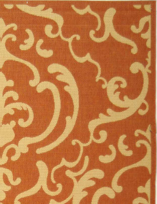 Safavieh Courtyard CY2663 Terracotta/Natural Area Rug 