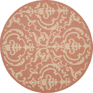 Safavieh Courtyard CY2663 Terracotta/Natural Area Rug 