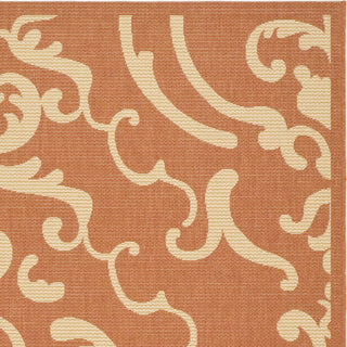 Safavieh Courtyard CY2663 Terracotta/Natural Area Rug 