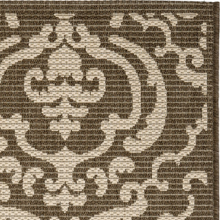 Safavieh Courtyard CY2663 Chocolate/Natural Area Rug 