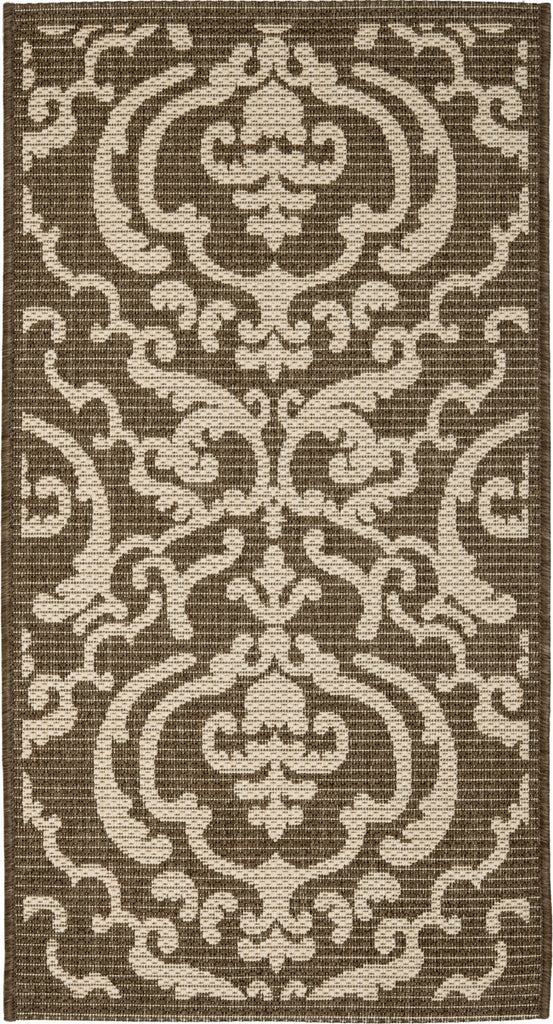 Safavieh Courtyard CY2663 Chocolate/Natural Area Rug main image
