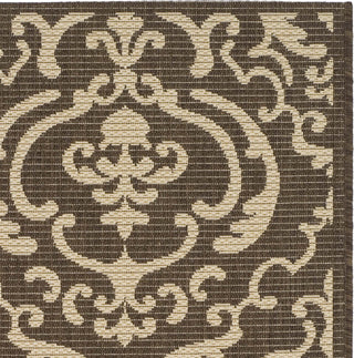 Safavieh Courtyard CY2663 Chocolate/Natural Area Rug 