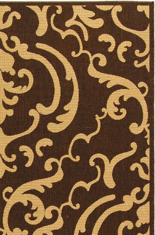 Safavieh Courtyard CY2663 Chocolate/Natural Area Rug 