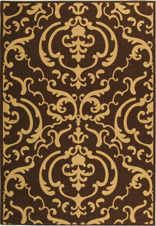 Safavieh Courtyard CY2663 Chocolate/Natural Area Rug 