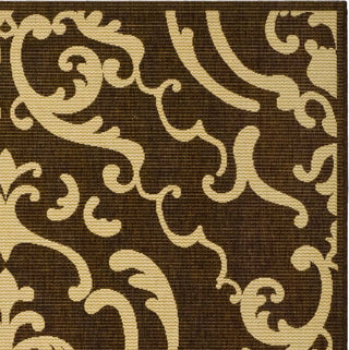 Safavieh Courtyard CY2663 Chocolate/Natural Area Rug 