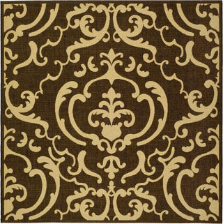 Safavieh Courtyard CY2663 Chocolate/Natural Area Rug 