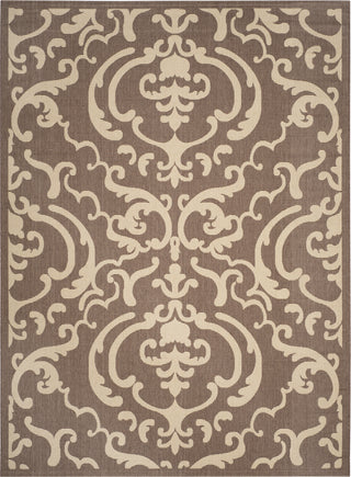 Safavieh Courtyard CY2663 Chocolate/Natural Area Rug 