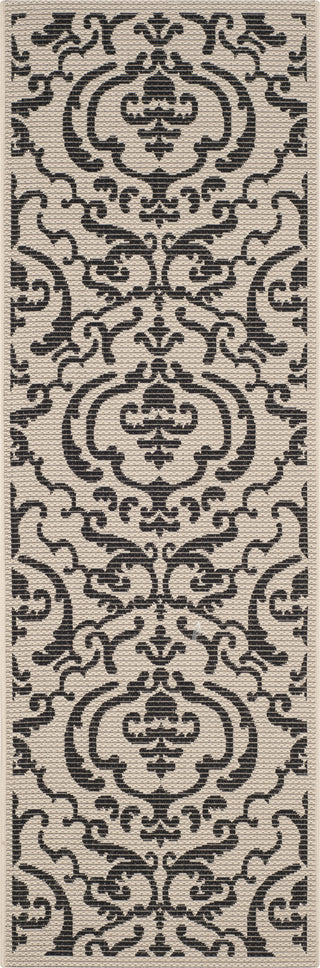 Safavieh Courtyard CY2663 Sand/Black Area Rug 