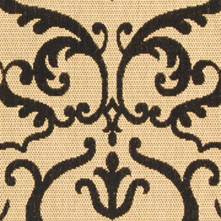 Safavieh Courtyard CY2663 Sand/Black Area Rug 