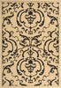 Safavieh Courtyard CY2663 Sand/Black Area Rug 