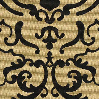 Safavieh Courtyard CY2663 Sand/Black Area Rug 