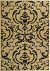 Safavieh Courtyard CY2663 Sand/Black Area Rug 