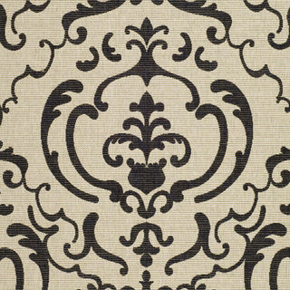 Safavieh Courtyard CY2663 Sand/Black Area Rug 