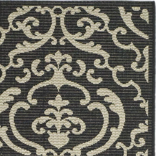 Safavieh Courtyard CY2663 Black/Sand Area Rug 