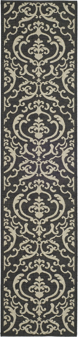 Safavieh Courtyard CY2663 Black/Sand Area Rug 