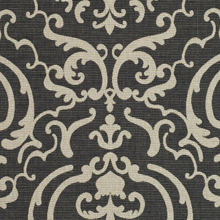 Safavieh Courtyard CY2663 Black/Sand Area Rug 