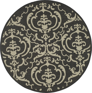 Safavieh Courtyard CY2663 Black/Sand Area Rug 