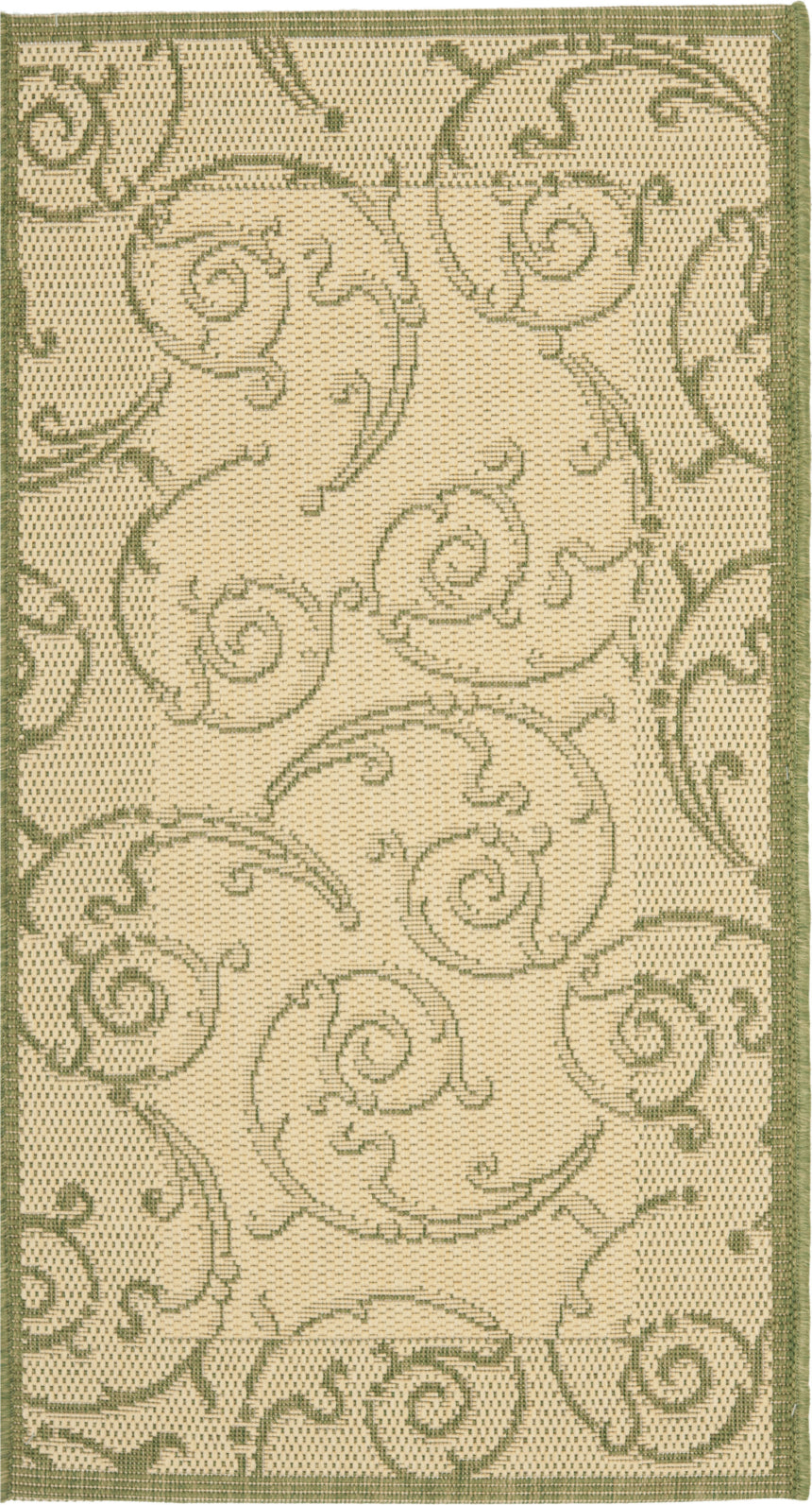 Safavieh Courtyard CY2665 Natural/Olive Area Rug main image