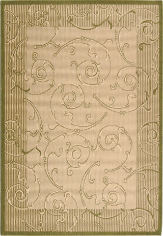 Safavieh Courtyard CY2665 Natural/Olive Area Rug 