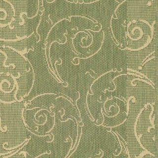 Safavieh Courtyard CY2665 Olive/Natural Area Rug 