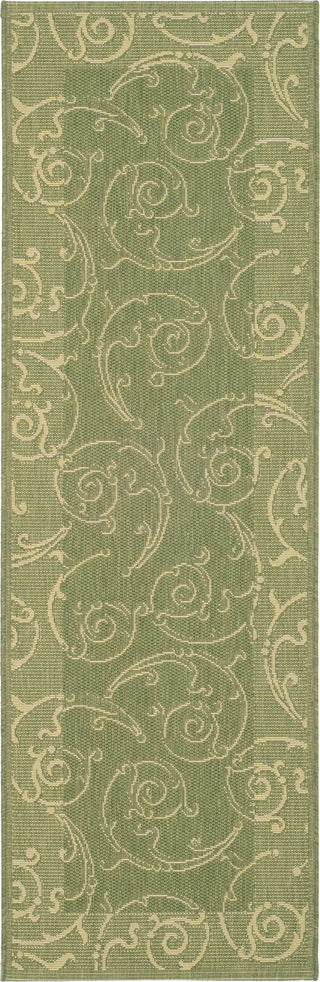 Safavieh Courtyard CY2665 Olive/Natural Area Rug 