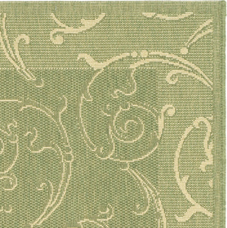 Safavieh Courtyard CY2665 Olive/Natural Area Rug 