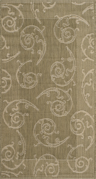 Safavieh Courtyard CY2665 Olive/Natural Area Rug main image