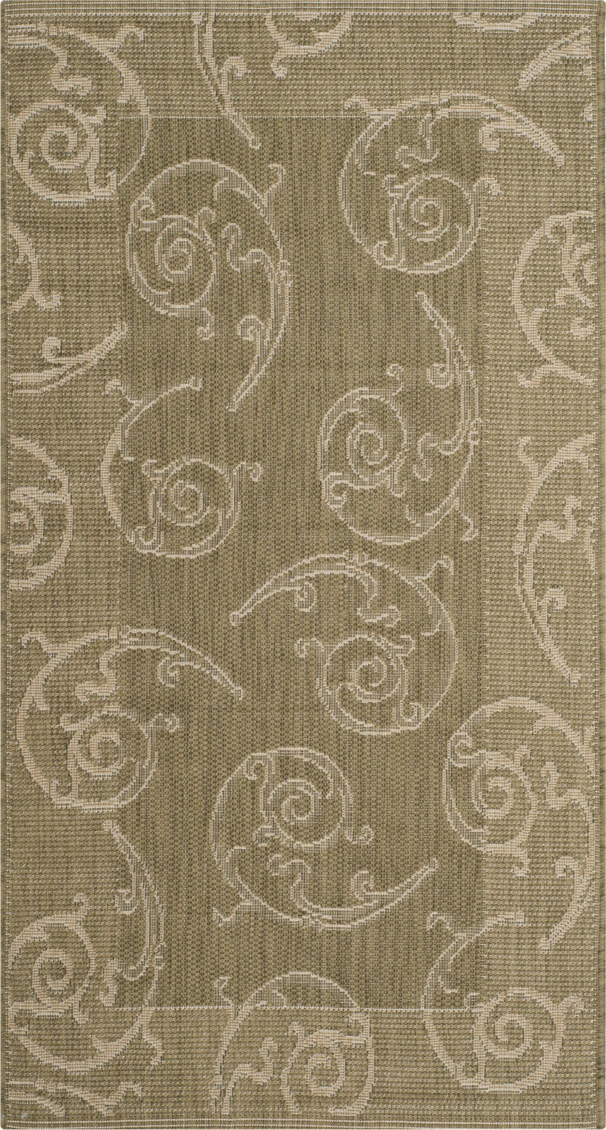 Safavieh Courtyard CY2665 Olive/Natural Area Rug main image