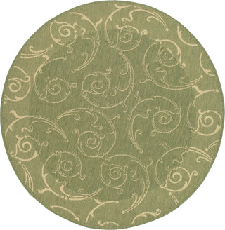 Safavieh Courtyard CY2665 Olive/Natural Area Rug 