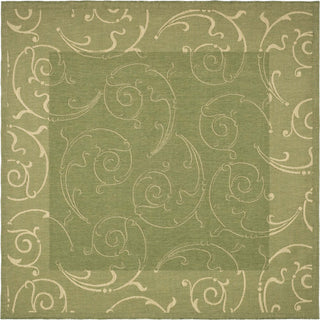 Safavieh Courtyard CY2665 Olive/Natural Area Rug 