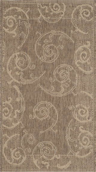 Safavieh Courtyard CY2665 Brown/Natural Area Rug main image