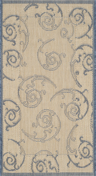 Safavieh Courtyard CY2665 Natural/Blue Area Rug main image