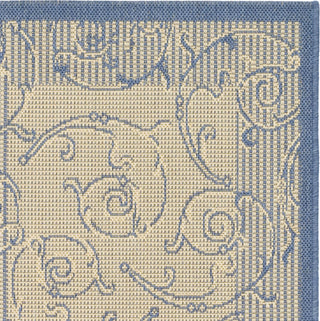 Safavieh Courtyard CY2665 Natural/Blue Area Rug 