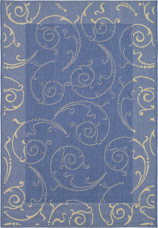 Safavieh Courtyard CY2665 Blue/Natural Area Rug 