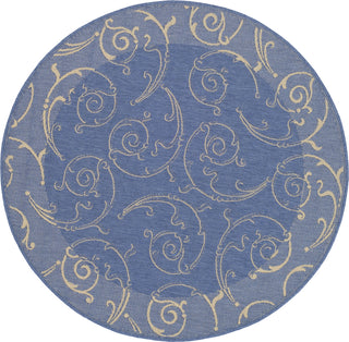 Safavieh Courtyard CY2665 Blue/Natural Area Rug 