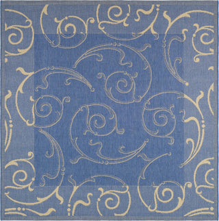 Safavieh Courtyard CY2665 Blue/Natural Area Rug 