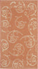 Safavieh Courtyard CY2665 Terracotta/Natural Area Rug main image
