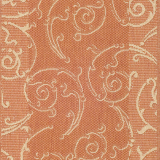 Safavieh Courtyard CY2665 Terracotta/Natural Area Rug 