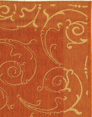 Safavieh Courtyard CY2665 Terracotta/Natural Area Rug 