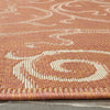 Safavieh Courtyard CY2665 Terracotta/Natural Area Rug 