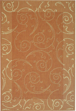 Safavieh Courtyard CY2665 Terracotta/Natural Area Rug 