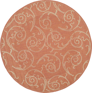 Safavieh Courtyard CY2665 Terracotta/Natural Area Rug 